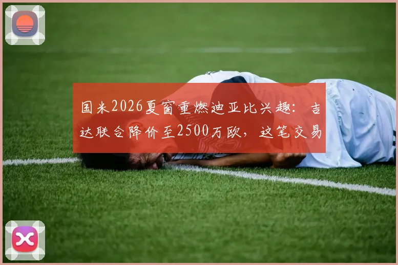 国米2026夏窗重燃迪亚比兴趣:吉达联合降价至2500万欧,这笔交易划算吗?实力与转会详情深度剖析